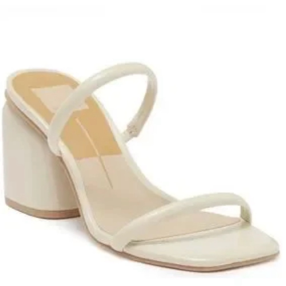 Dolce Vita Ivory Block Heel Sandal US Size 7